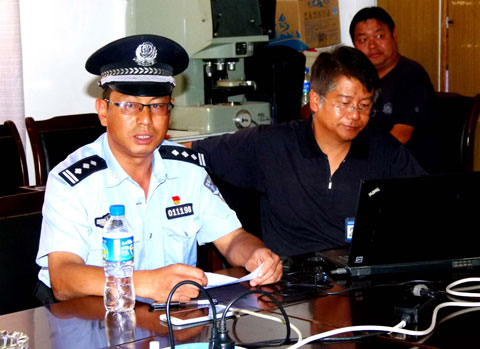 高新區馬金鋪派出所楊警官介紹轄區治安情況